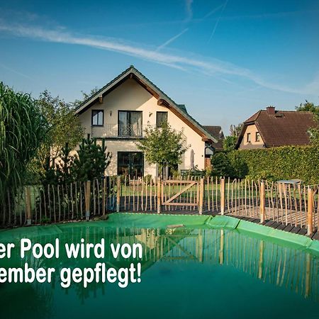 Ferienhaus Mountfrosch Mit Sauna Und Naturpool Monschau Exteriér fotografie